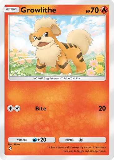 Growlithe card image