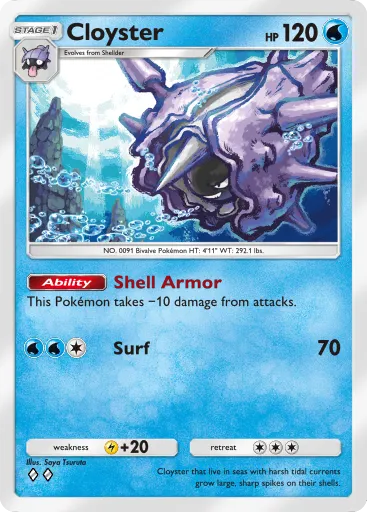 Cloyster card image