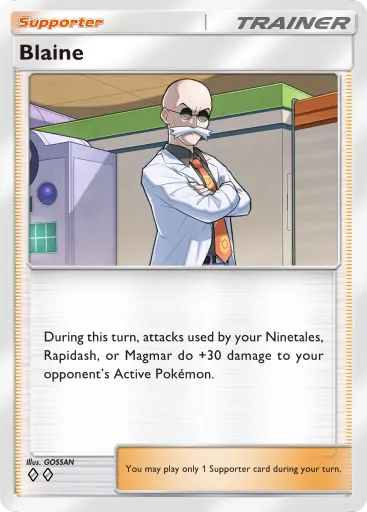 Blaine card image
