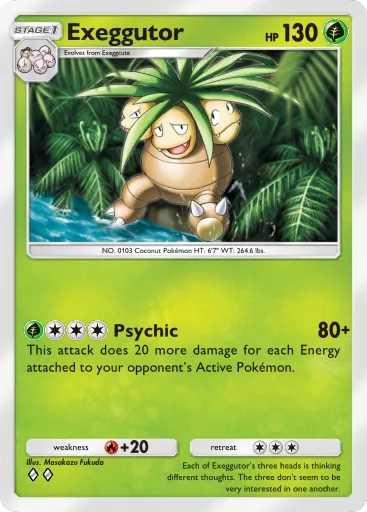 Exeggutor card image