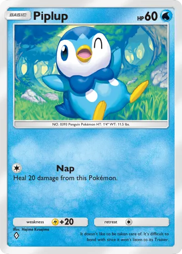 Piplup card image