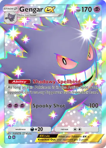 Gengar ex card image