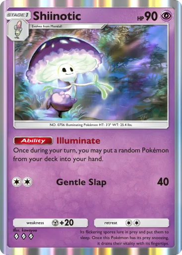 Shiinotic card image