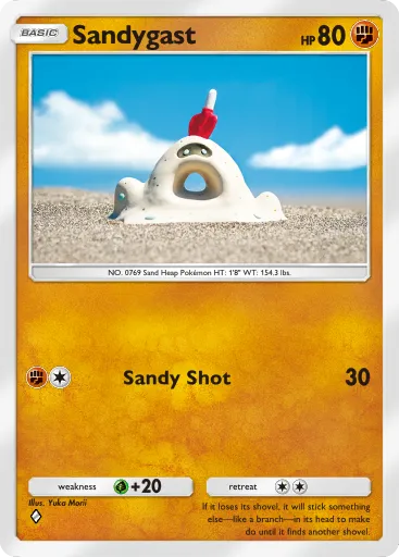 Sandygast card image