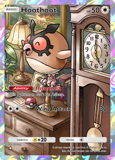 Hoothoot card image