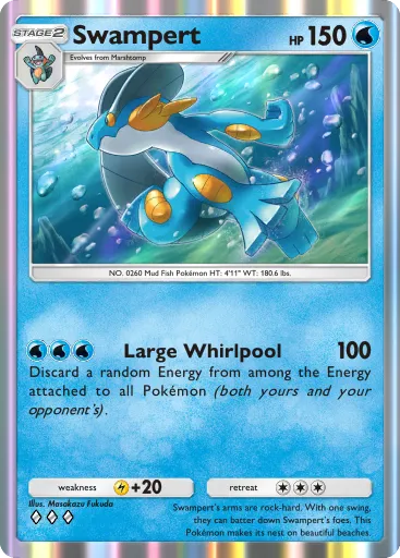 Swampert card image