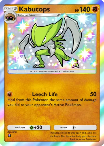 Kabutops card image