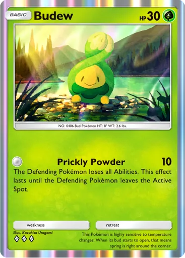 Budew card image