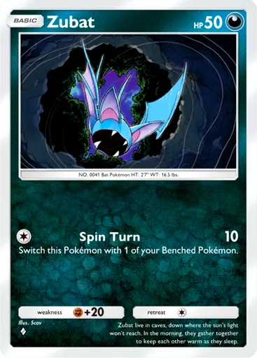 Zubat card image