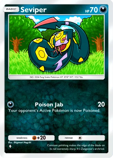 Seviper card image