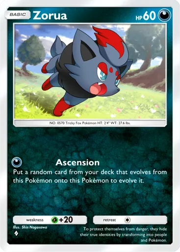 Zorua card image