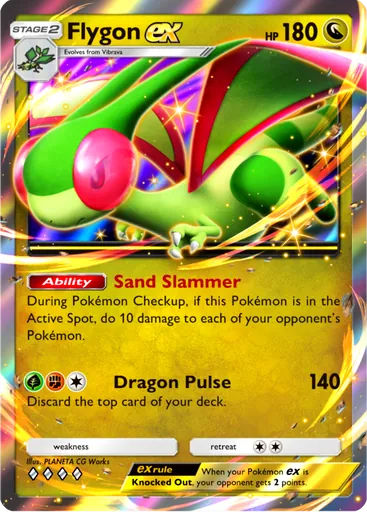 Flygon ex card image