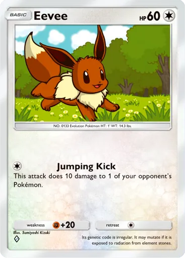 Eevee card image
