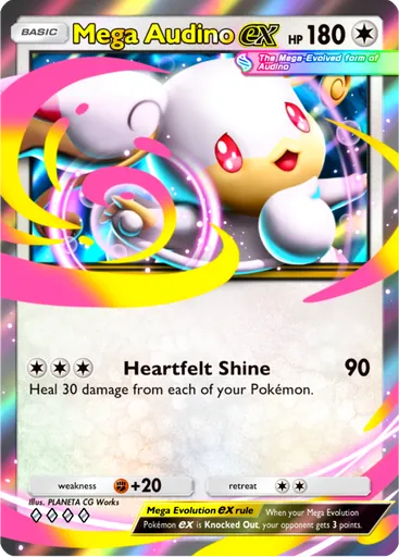 Mega Audino ex card image