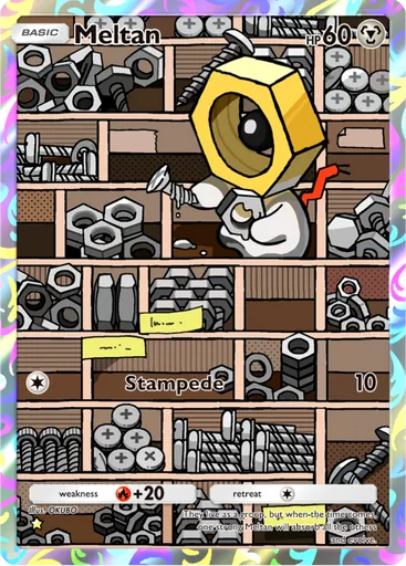 Meltan card image