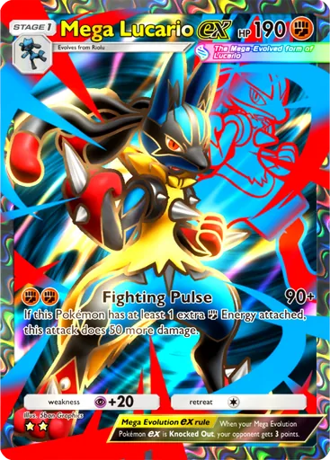 Mega Lucario ex card image