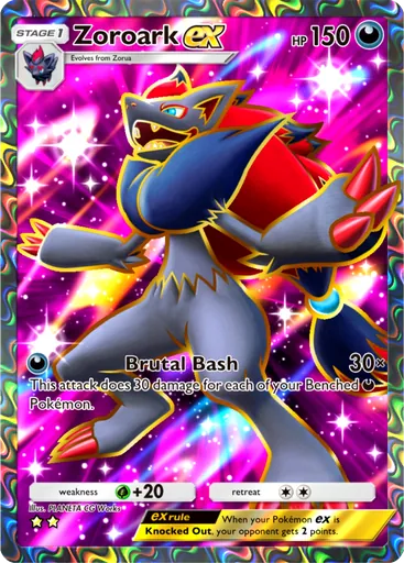 Zoroark ex card image