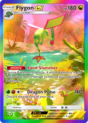 Flygon ex card image
