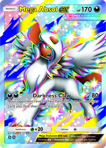 Mega Absol ex card image