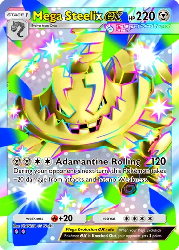 Mega Steelix ex card image
