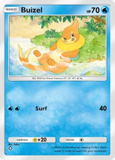 Buizel card image