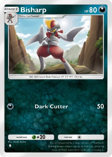 Bisharp card image
