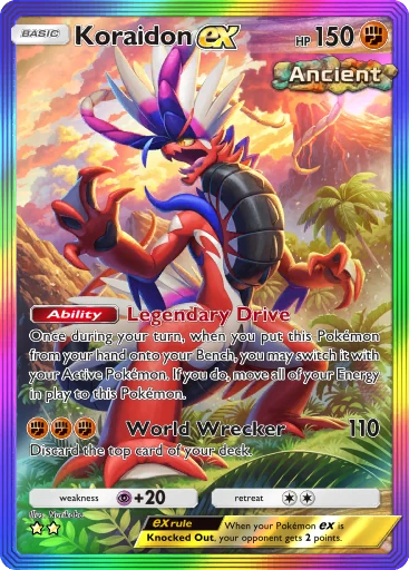 Koraidon ex card image