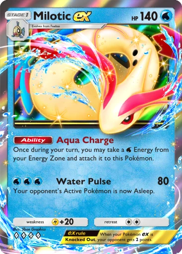 Milotic ex card image