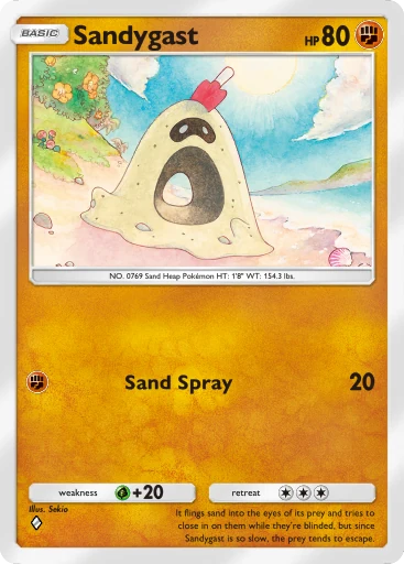Sandygast card image