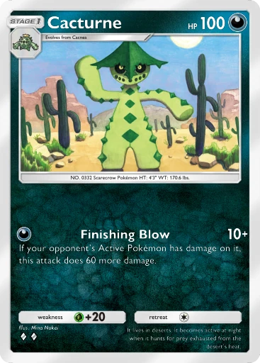 Cacturne card image