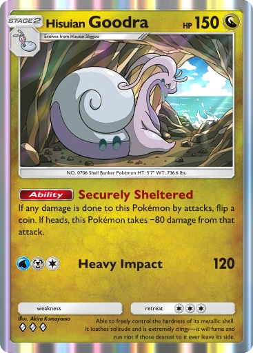 Hisuian Goodra card image