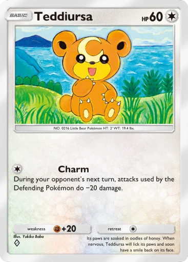 Teddiursa card image