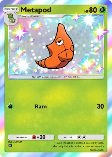 Metapod card image