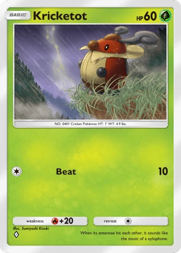 Kricketot card image
