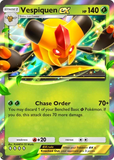 Vespiquen ex card image