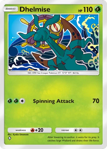 Dhelmise card image