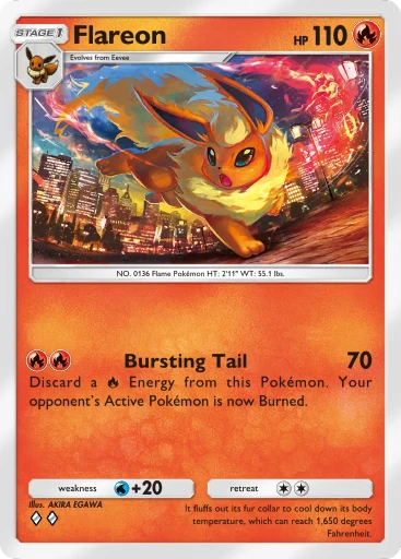 Flareon card image