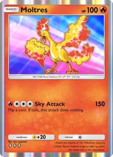 Moltres card image