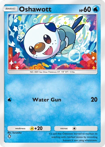 Oshawott card image