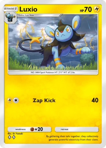 Luxio card image