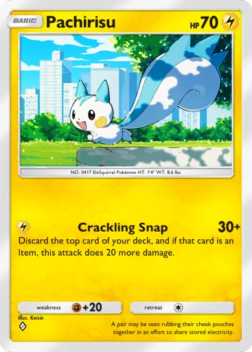 Pachirisu card image