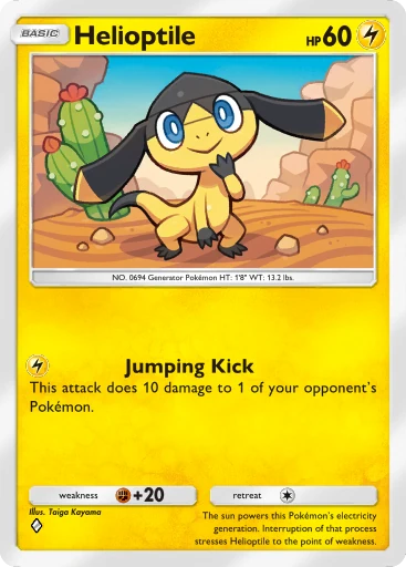 Helioptile card image