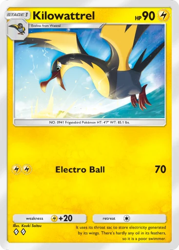 Kilowattrel card image