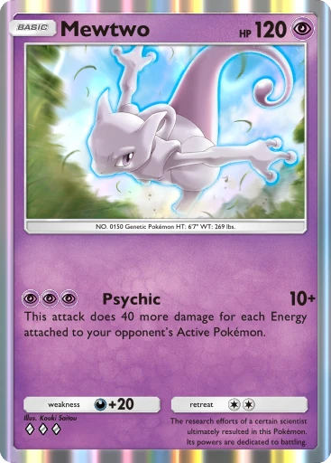 Mewtwo card image