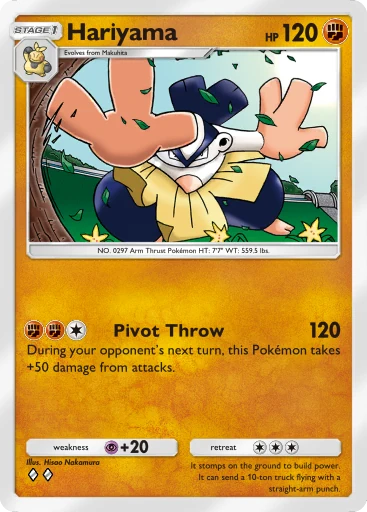 Hariyama card image