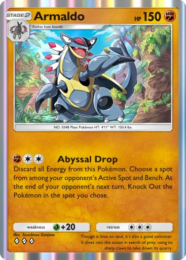 Armaldo card image