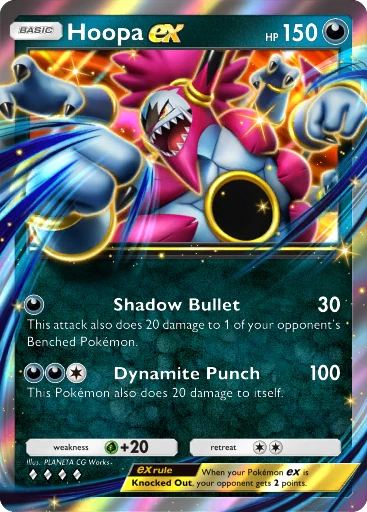 Hoopa ex card image
