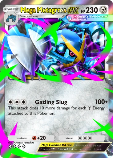 Mega Metagross ex card image