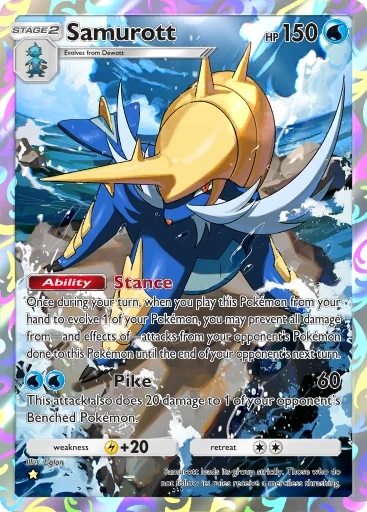 Samurott card image