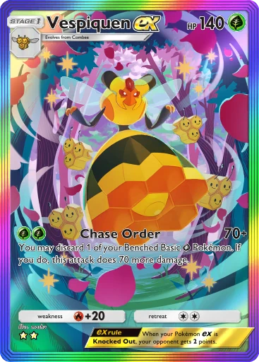 Vespiquen ex card image